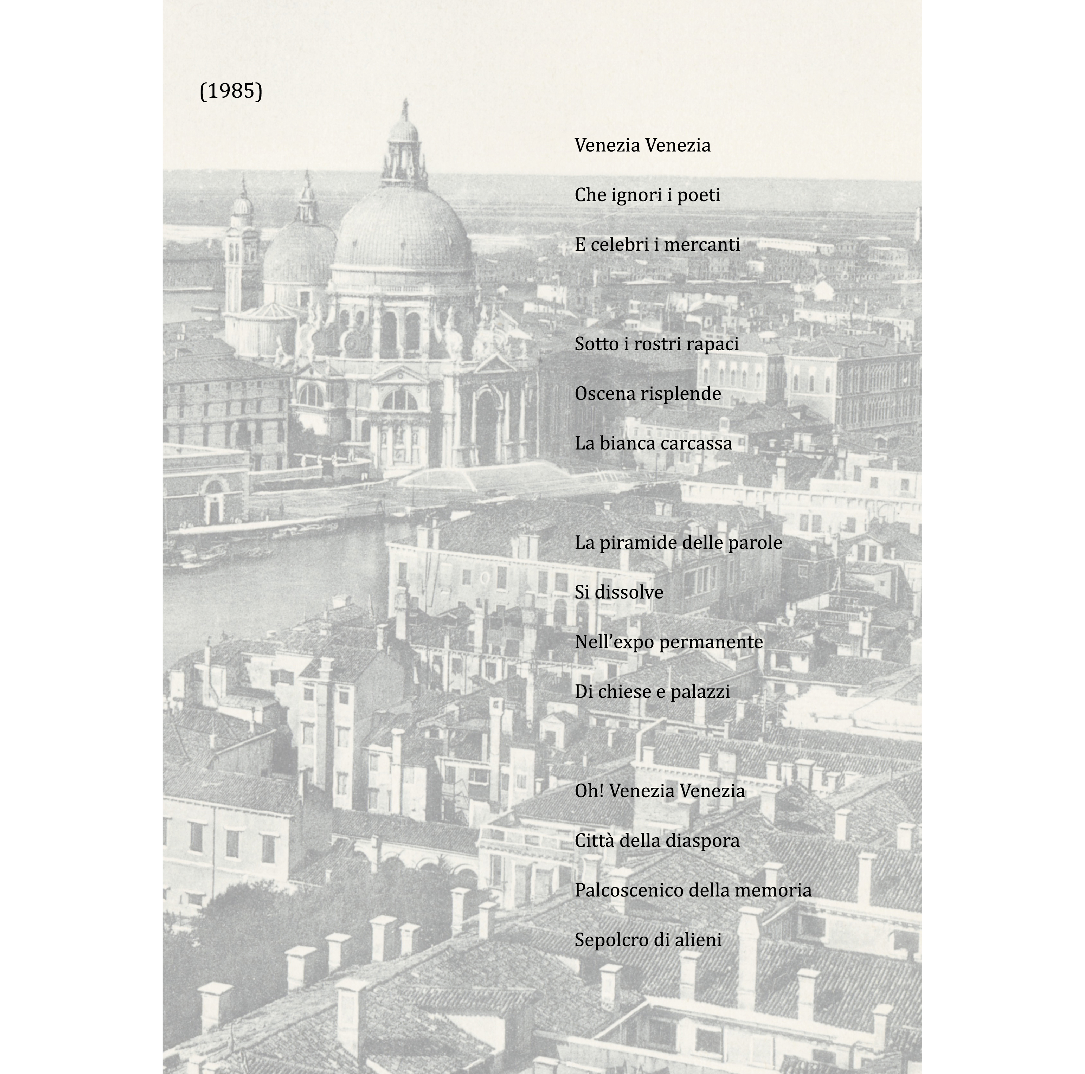 la bibiennale di Venezia