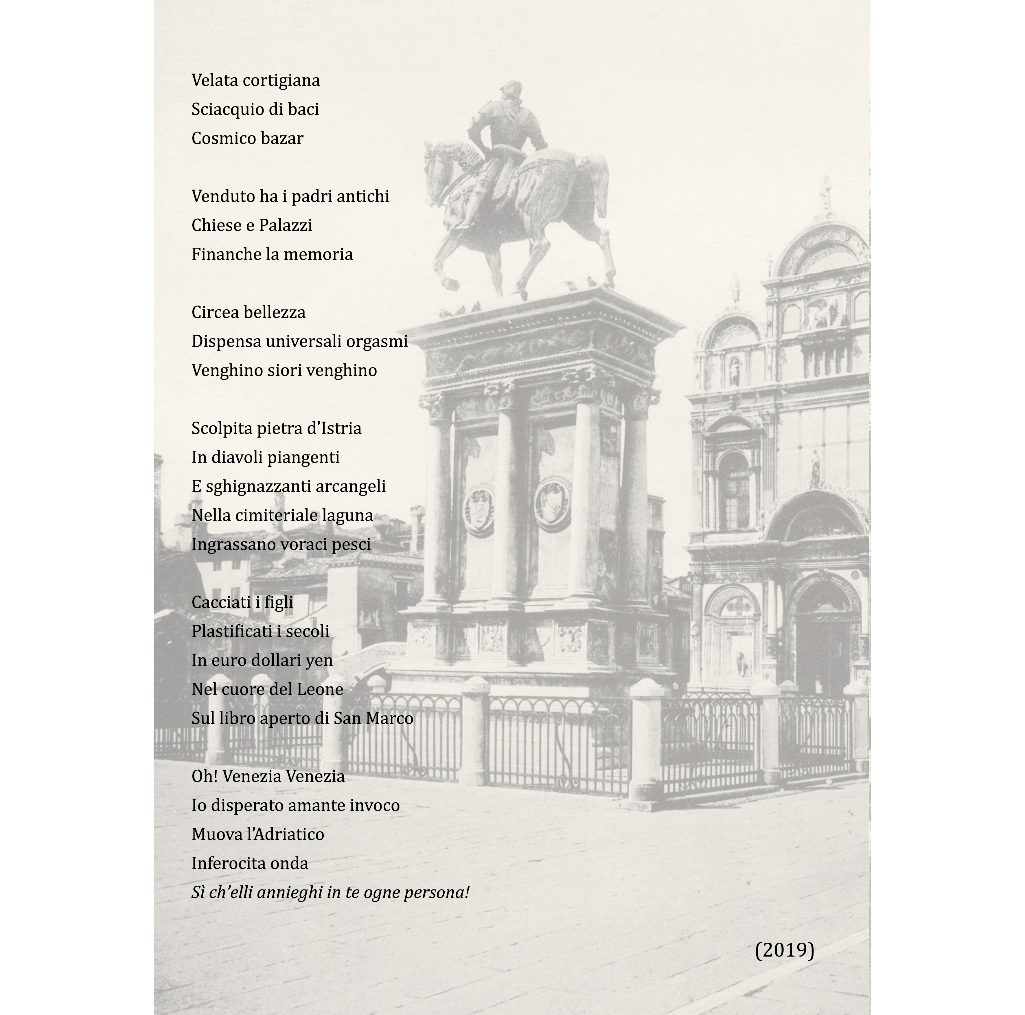 La BiBiennale di Venezia